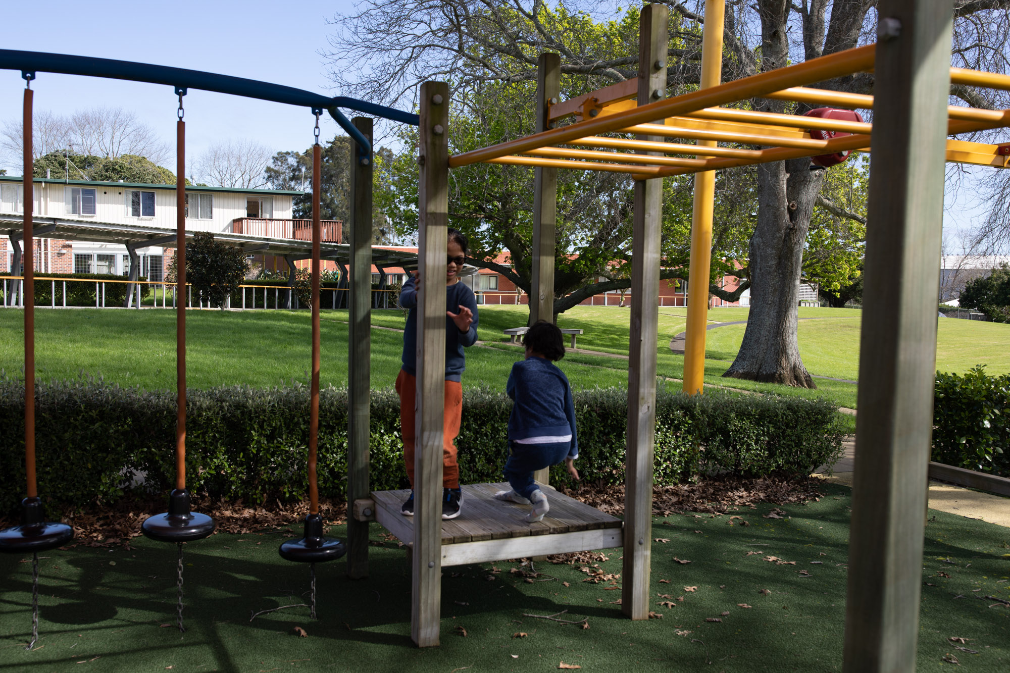 Outdoors at Homai Campus
