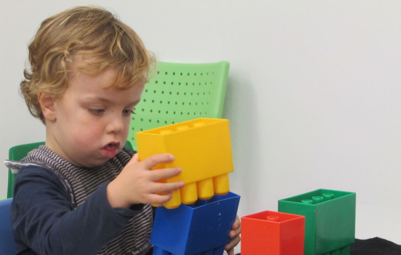 Stacking the blocks