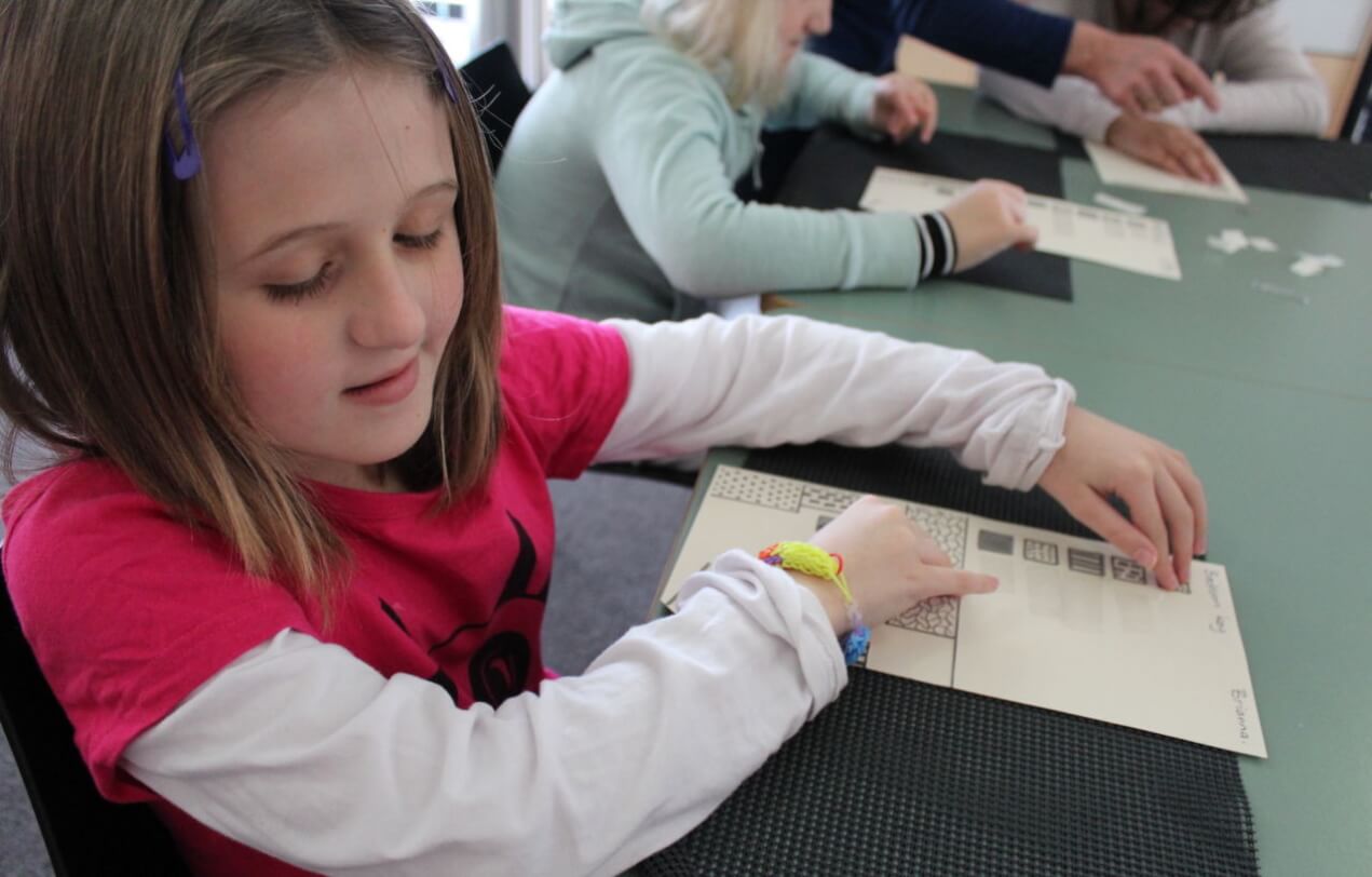 Using a tactile key