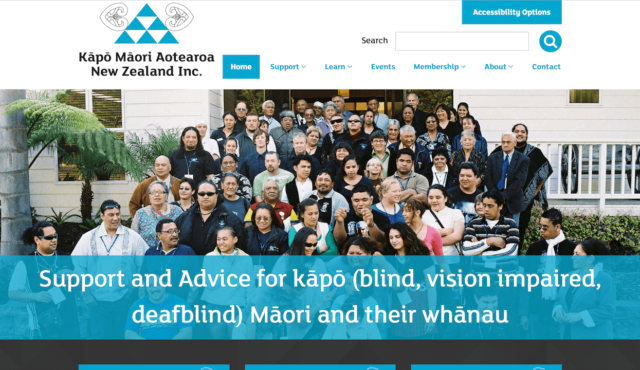 Kāpō Māori website