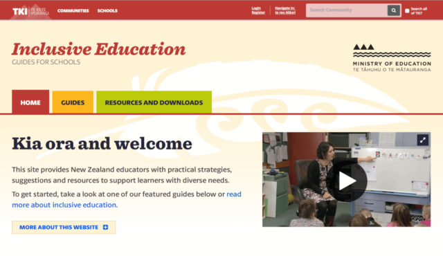 Inclusive Education website