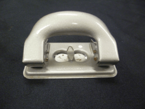 Metal two hole paper punch